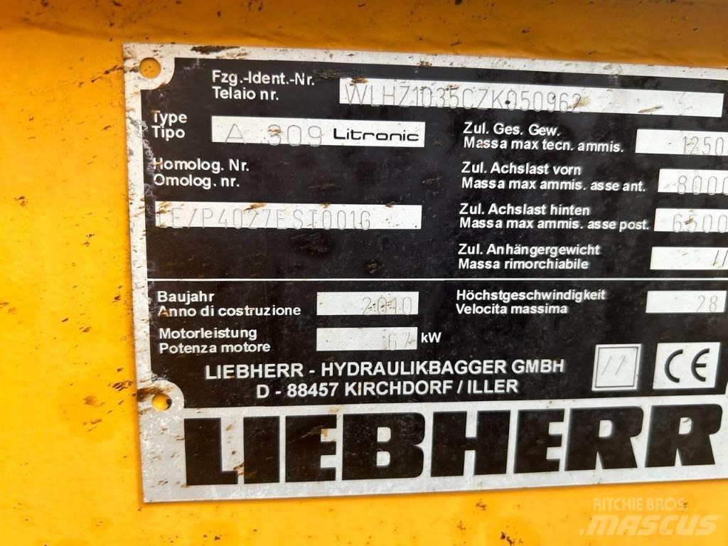 Liebherr A 309  휠 굴삭기