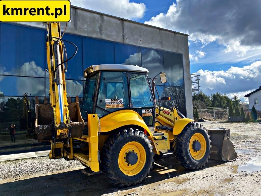 New Holland B 115 백호로더