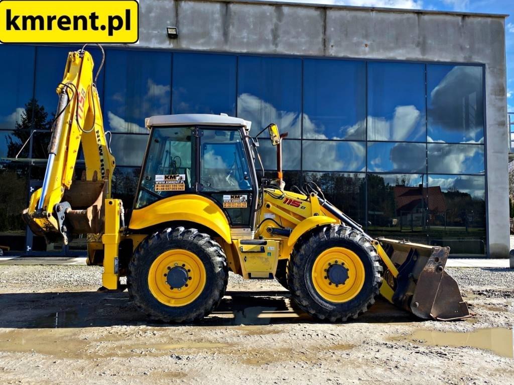 New Holland B 115 백호로더