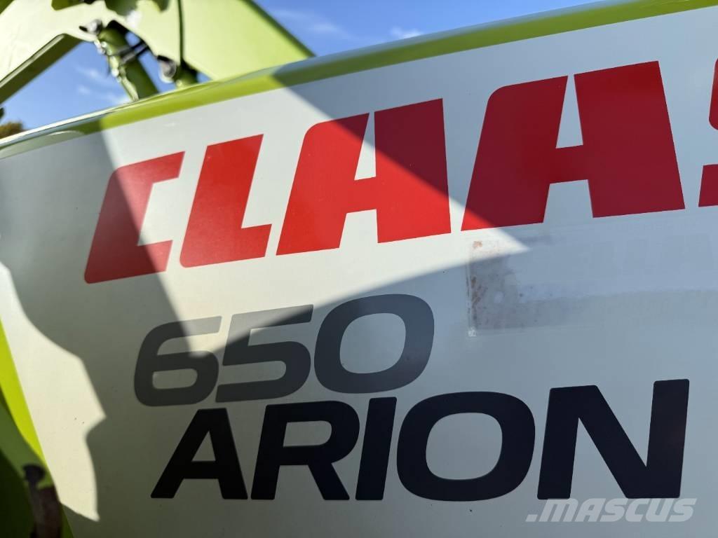 CLAAS Arion 650 트랙터