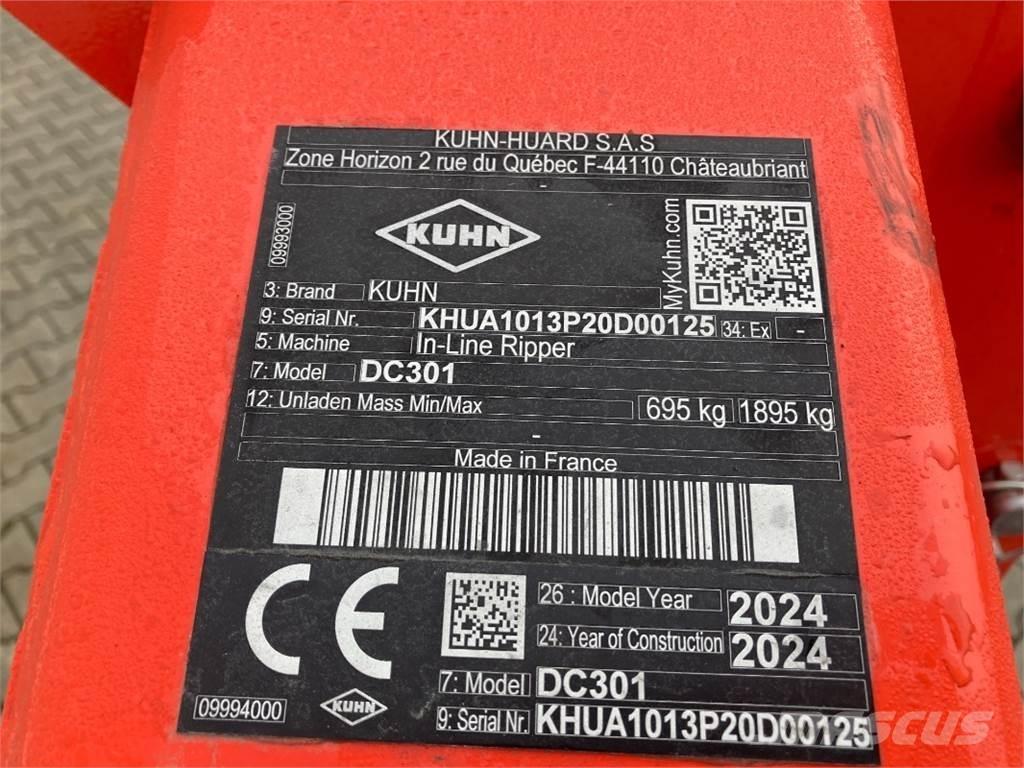 Kuhn DC 301 기타 경작 기계 및 부속품