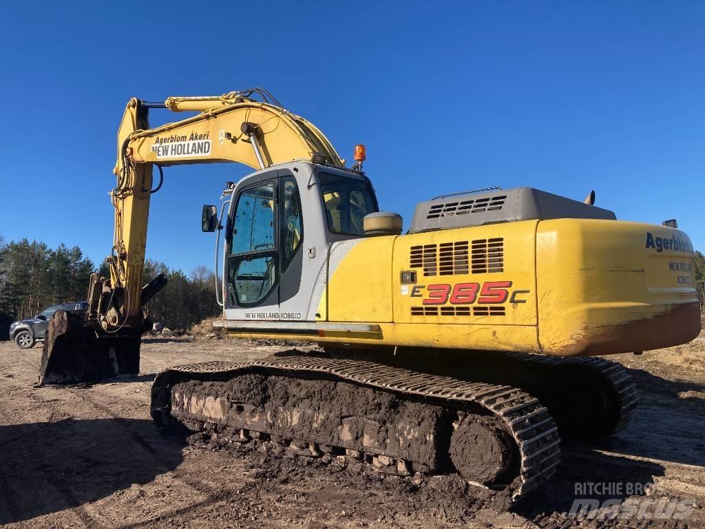 New Holland E 385 대형 굴삭기 29톤 이상