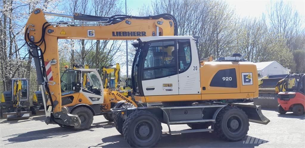 Liebherr A920  휠 굴삭기