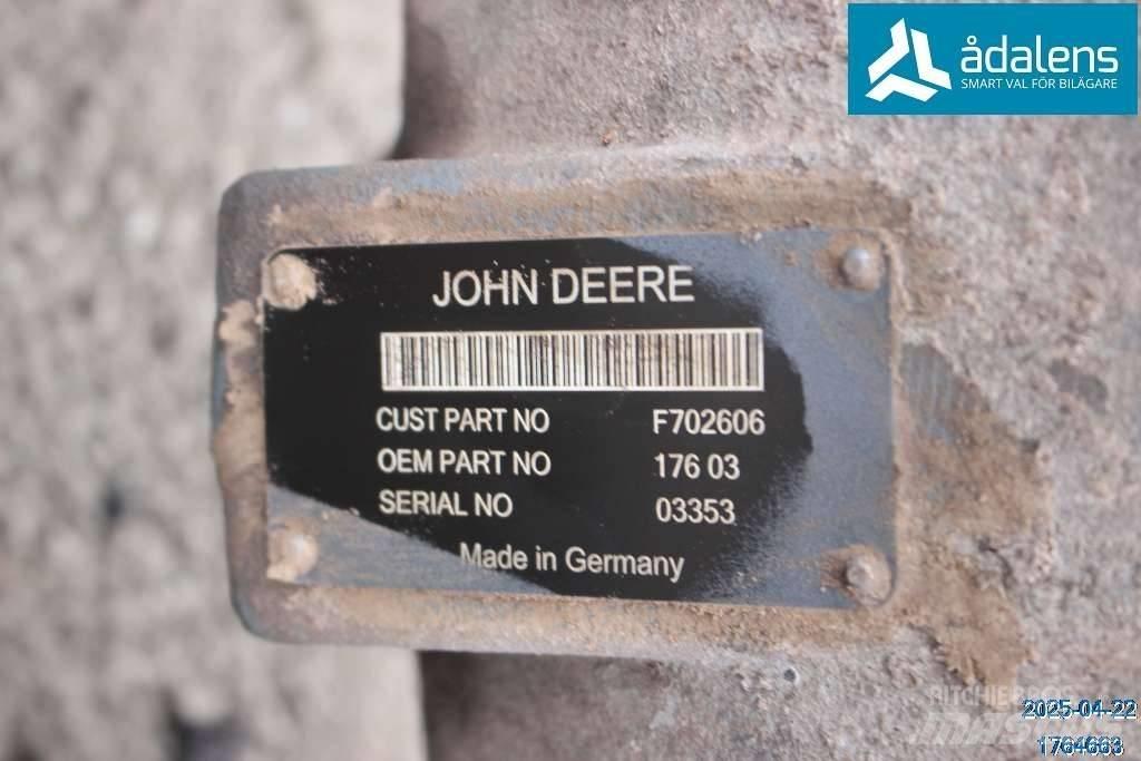 John Deere 1510 섀시 및 서스펜션
