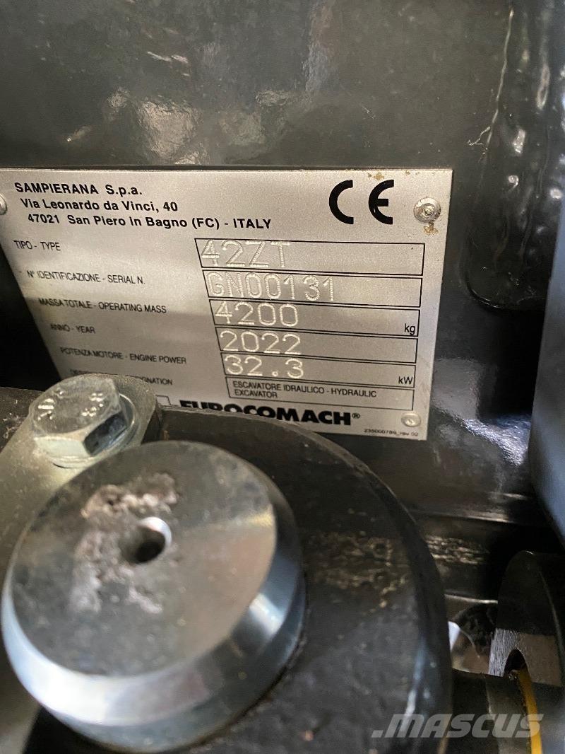 Eurocomach 42ZT 소형 굴삭기 7톤 미만