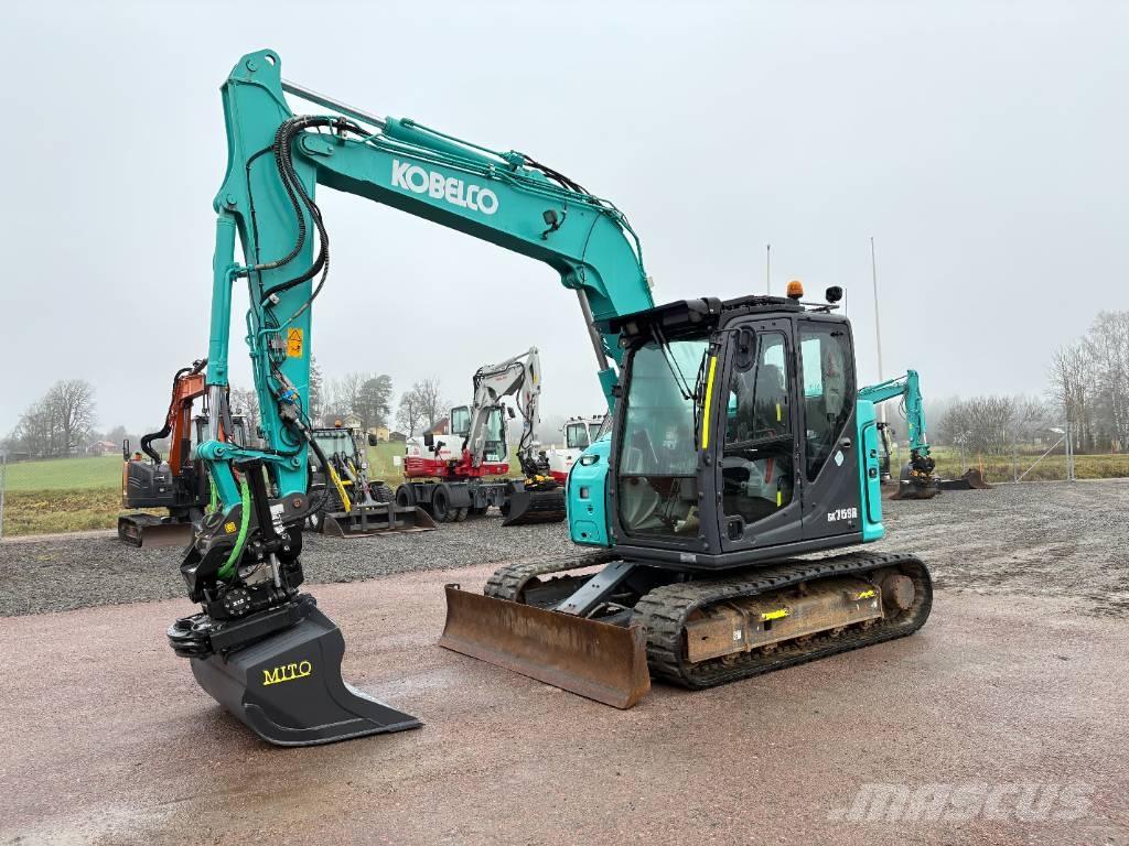 Kobelco SK75SR-7 중형굴삭기 7톤-28톤