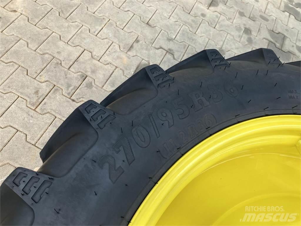 BKT 270/95R36 타이어, 휠 및 림