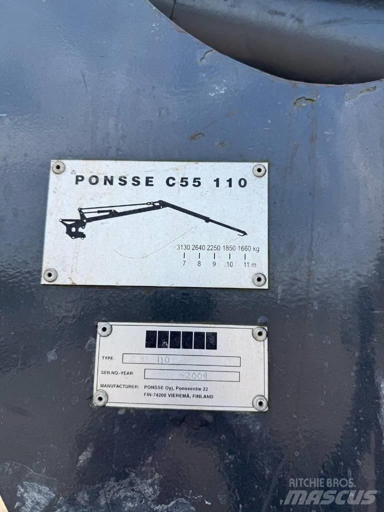 Ponsse Bear 6W 원목 하베스터