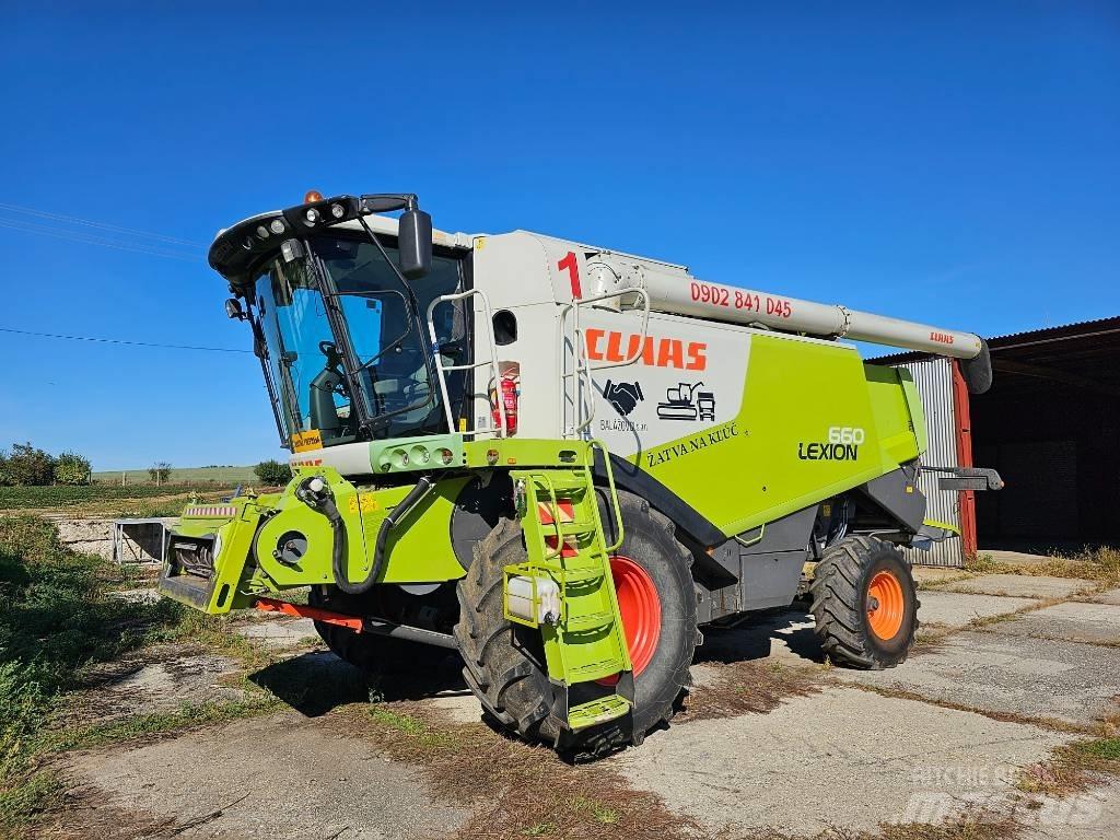 CLAAS Lexion 660 콤바인 수확기