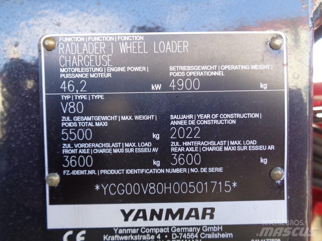 Yanmar V80  휠로우더