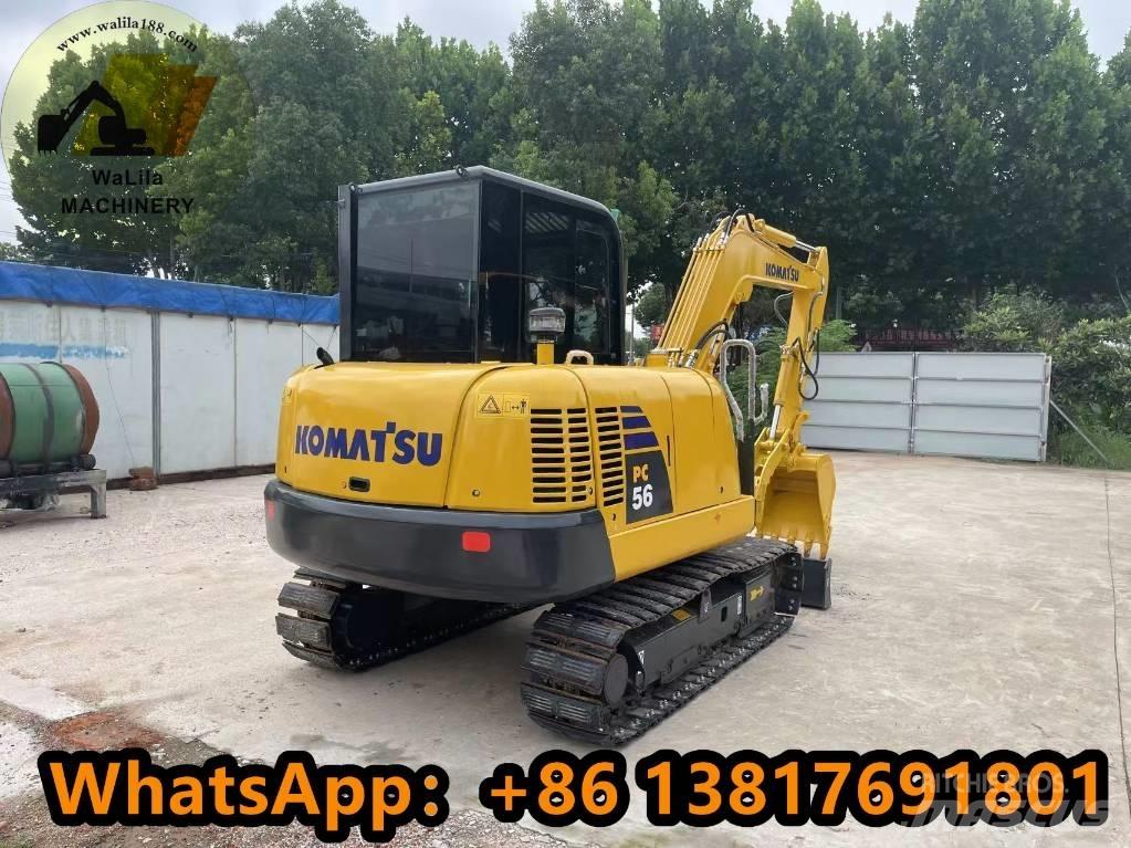 Komatsu PC 56-7 소형 굴삭기 7톤 미만