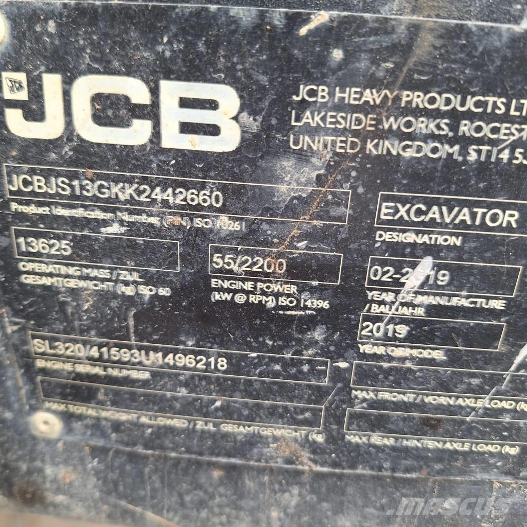 JCB JS 131 LC 대형 굴삭기 29톤 이상