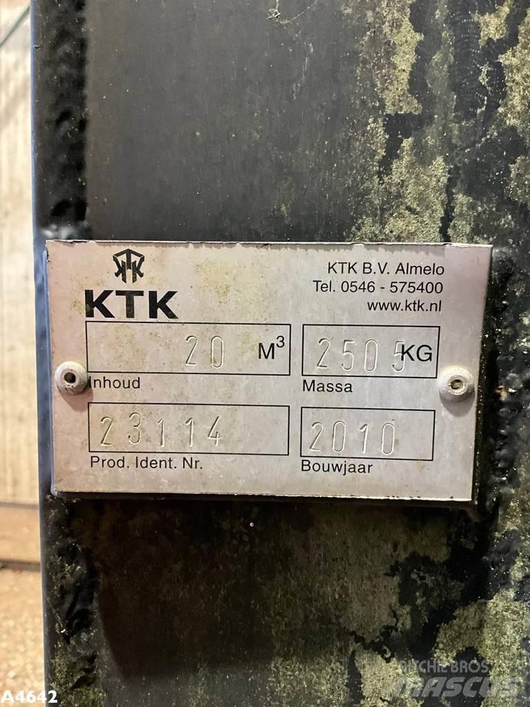  KTK 20m³ container 특수 컨테이너