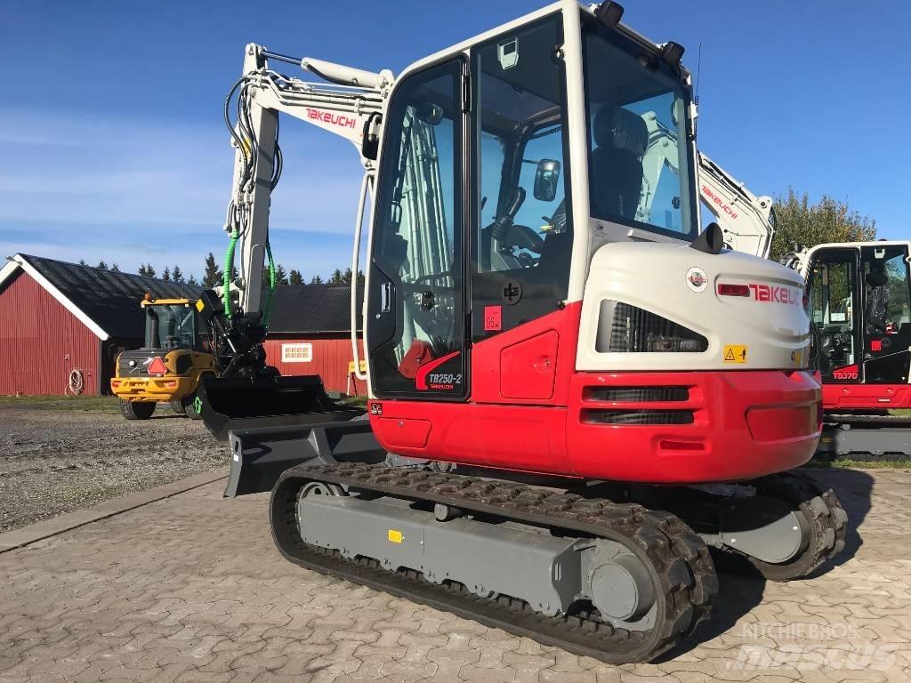 Takeuchi TB250-2 소형 굴삭기 7톤 미만