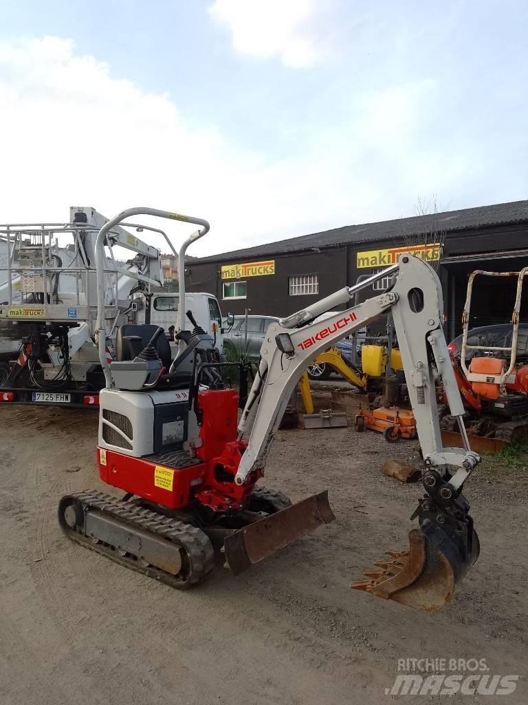 Takeuchi TB210R 소형 굴삭기 7톤 미만