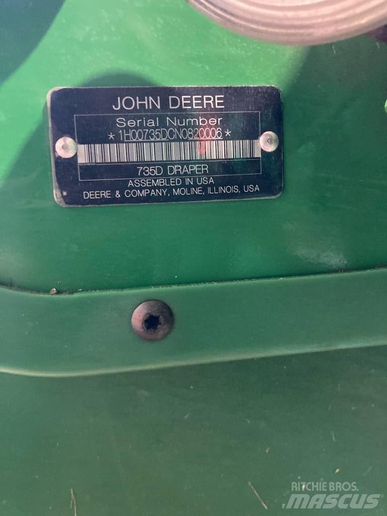 John Deere S790 콤바인 수확기