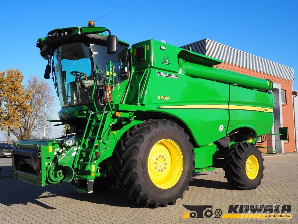 John Deere S780 + 730X 콤바인 수확기