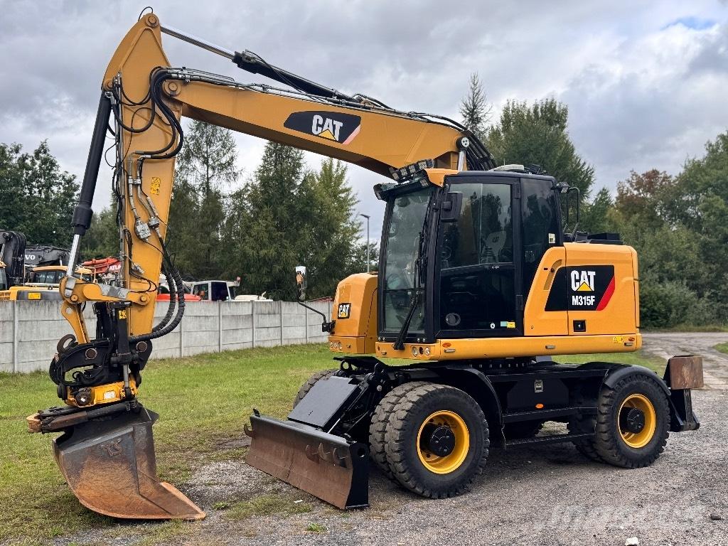 CAT M315F  휠 굴삭기