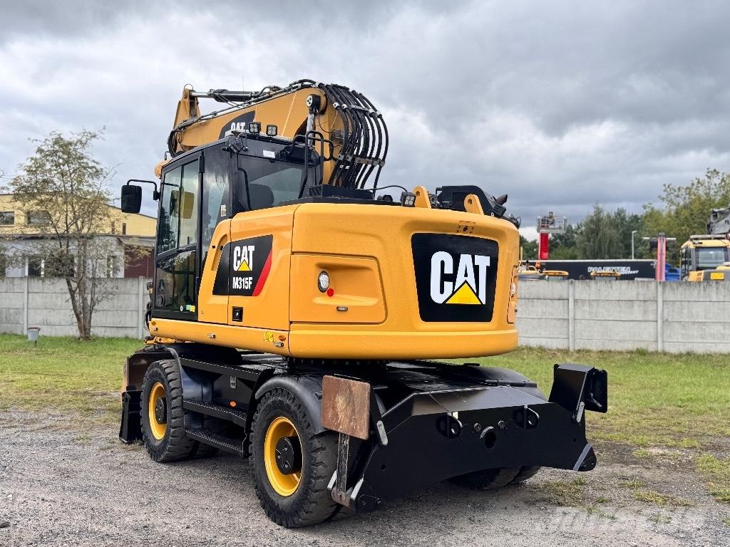 CAT M315F  휠 굴삭기