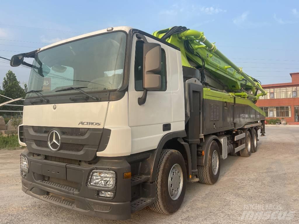  Zoomlion中联重科 52X-6RZ 콘크리트 펌프카
