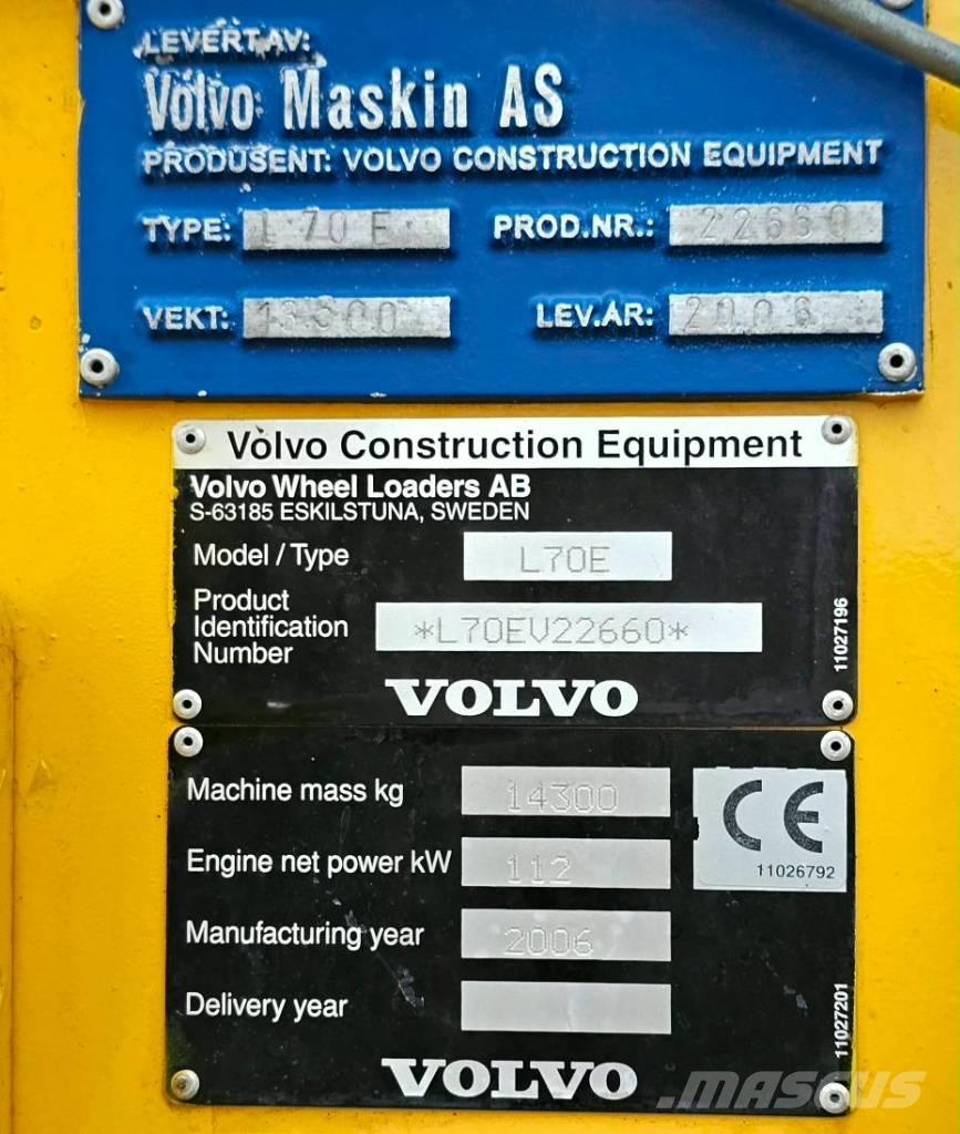 Volvo L 70 E  휠로우더