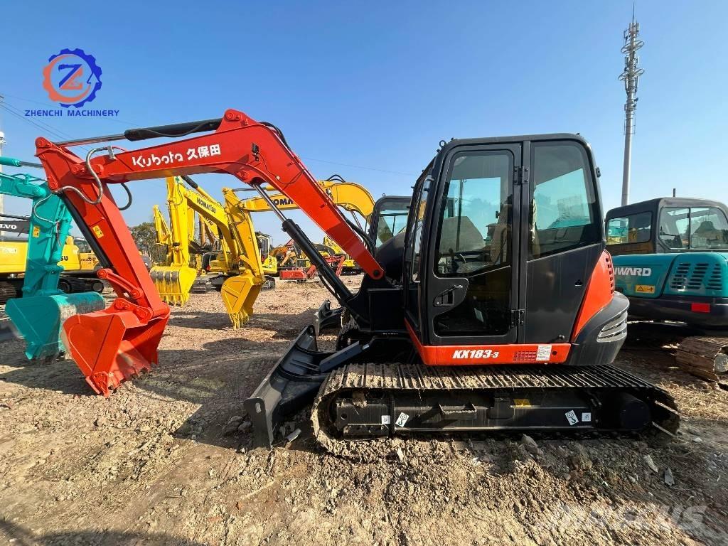 Kubota KX 183-3 소형 굴삭기 7톤 미만