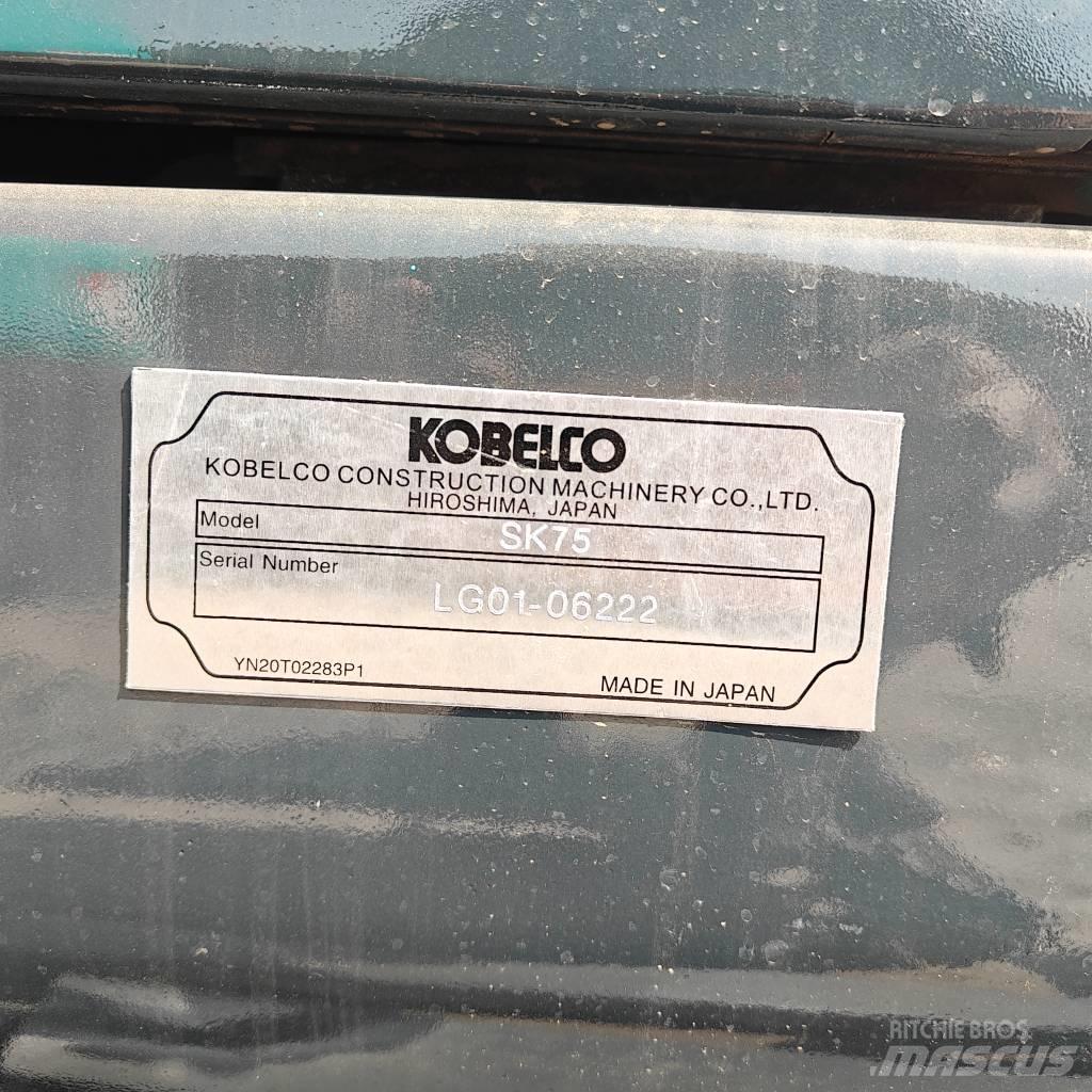 Kobelco 75D 대형 굴삭기 29톤 이상