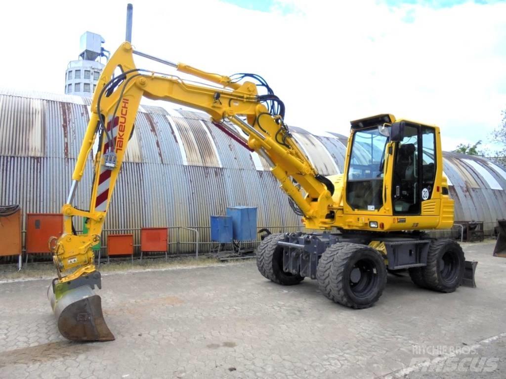 Takeuchi TB 295 W-2  휠 굴삭기