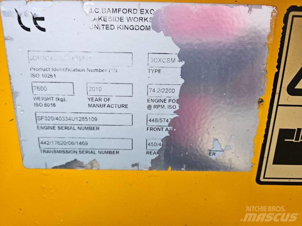 JCB 3 CX 백호로더