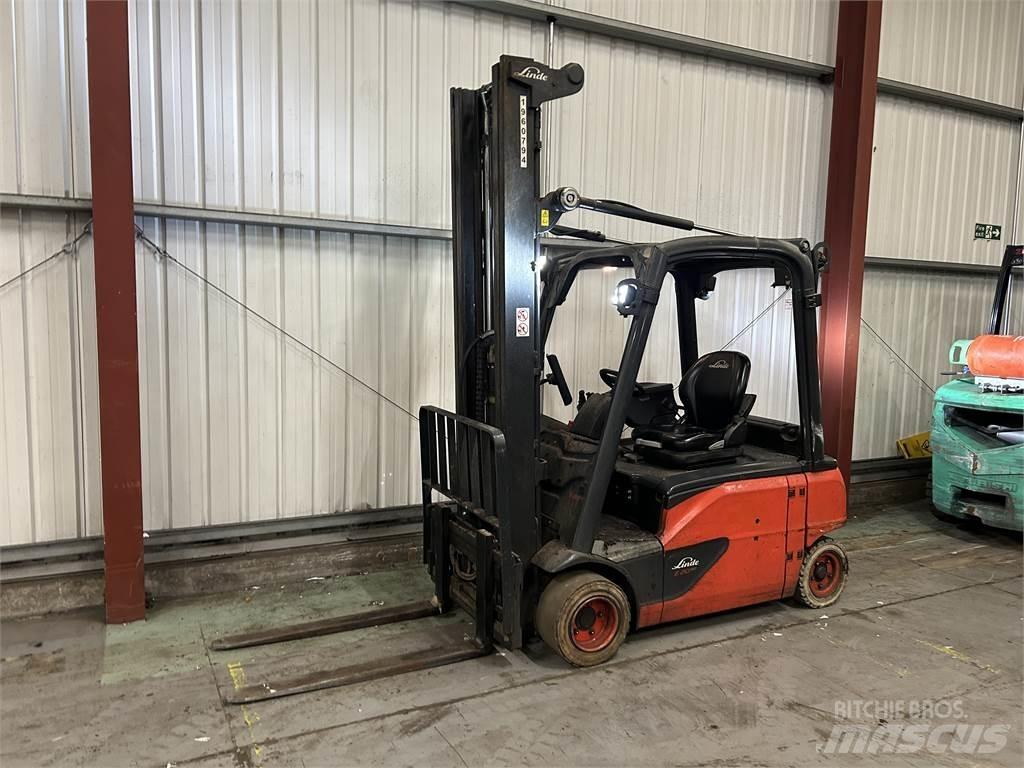 Linde E20PL-02 전동 지게차