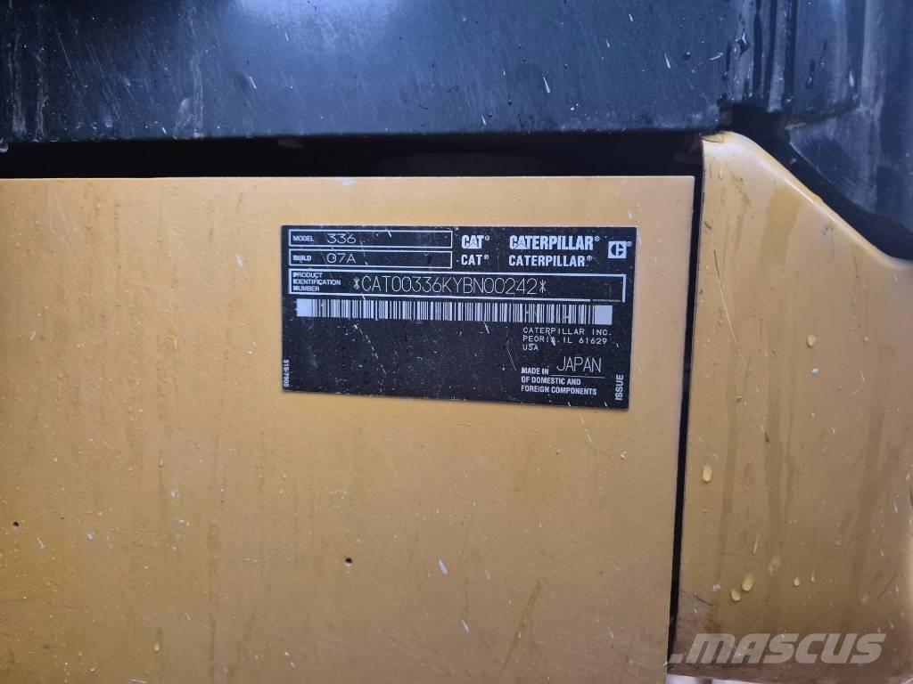CAT 336 대형 굴삭기 29톤 이상