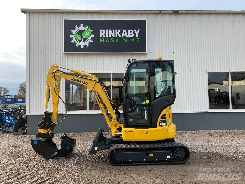 Komatsu PC26 MR-5 소형 굴삭기 7톤 미만