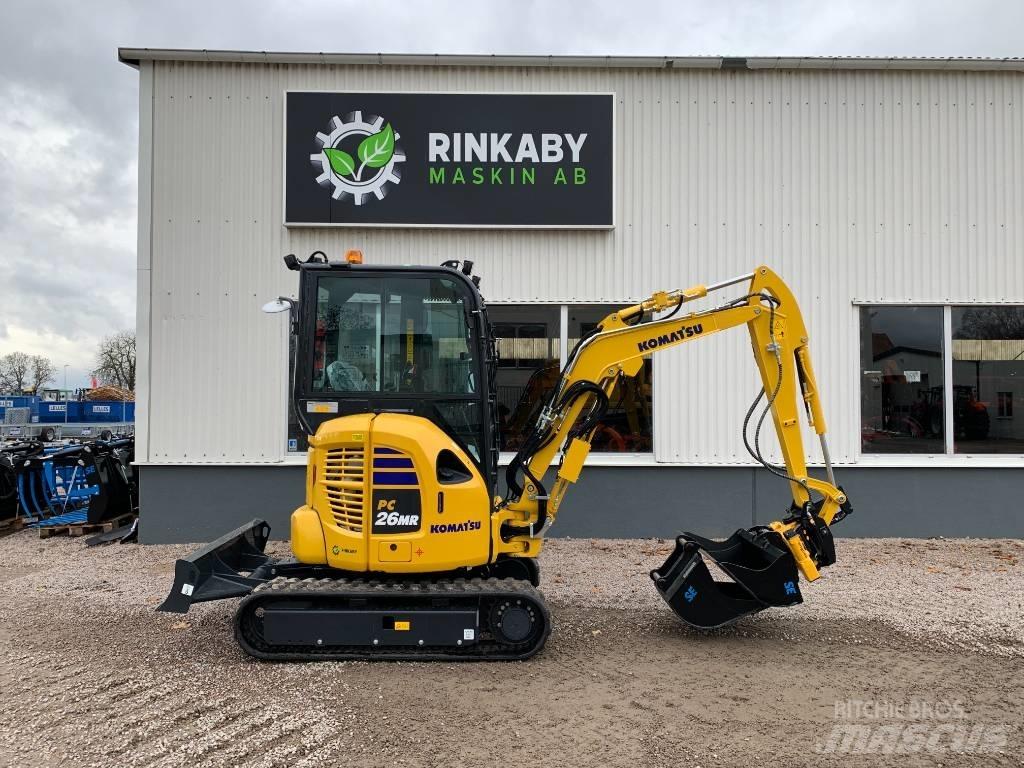 Komatsu PC26 MR-5 소형 굴삭기 7톤 미만