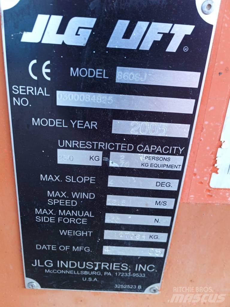 JLG 860 SJ 견인식 전동이동 리프트