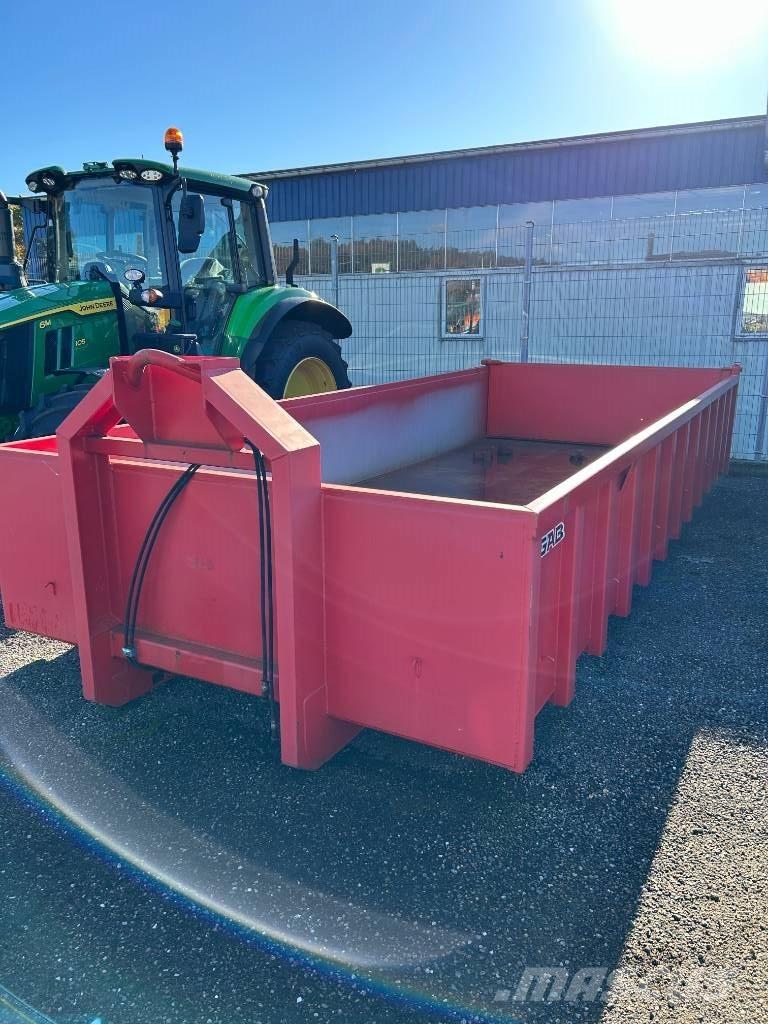 Bigab 242 SCHAKTFLAK 컨테이너 트레일러