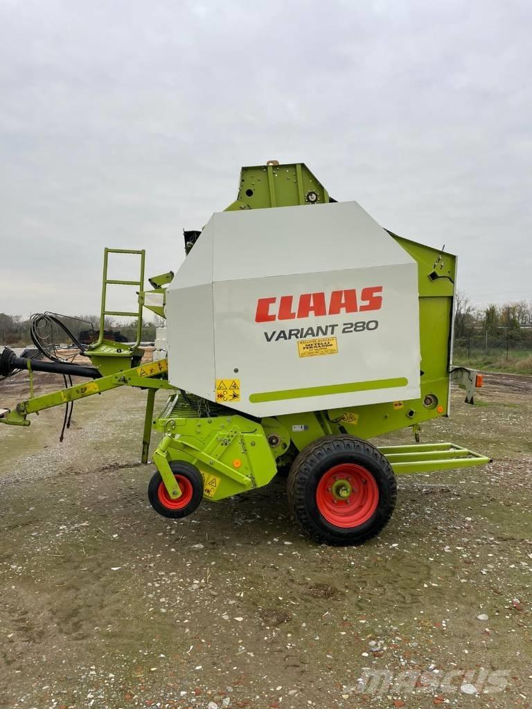 CLAAS Variant 280 원형 곤포기