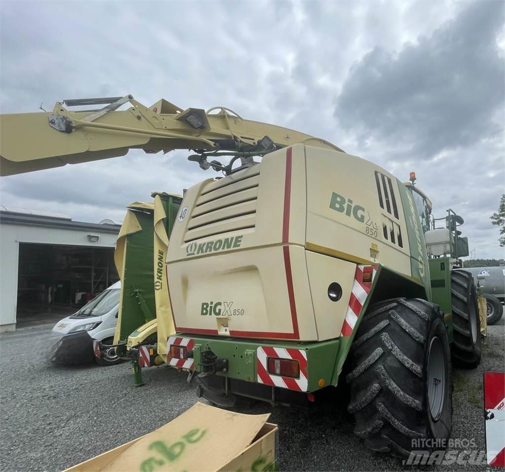 Krone BIG X850 자동 초지기계