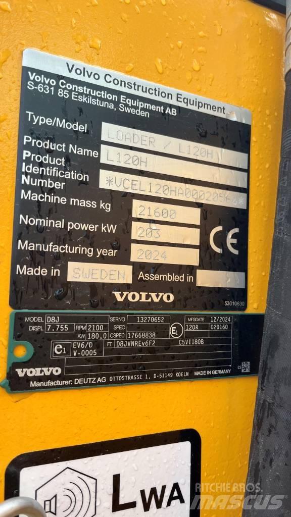 Volvo L120H  휠로우더
