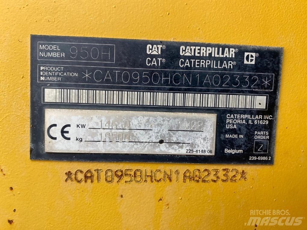 CAT 950 H  휠로우더