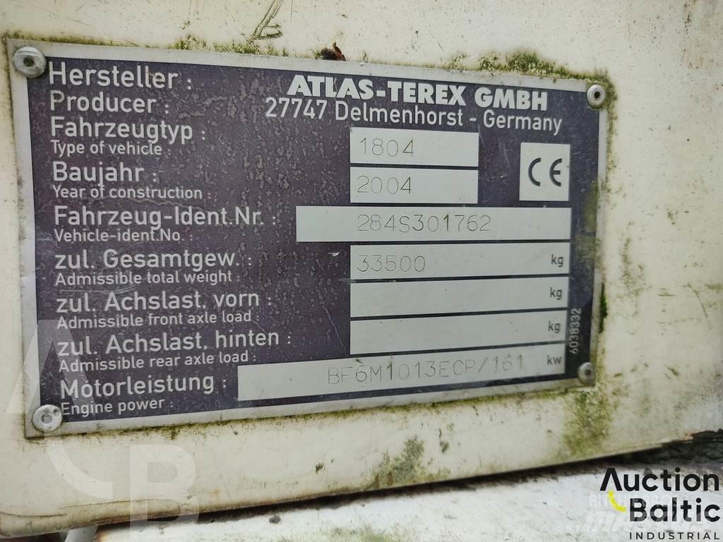 Atlas 1804 MI 롱리치 굴삭기