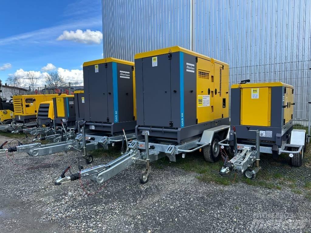 Atlas Copco QAS 60 디젤 발전기