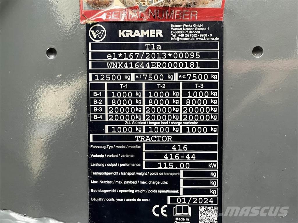 Kramer KT557 농업용 텔레 핸들러