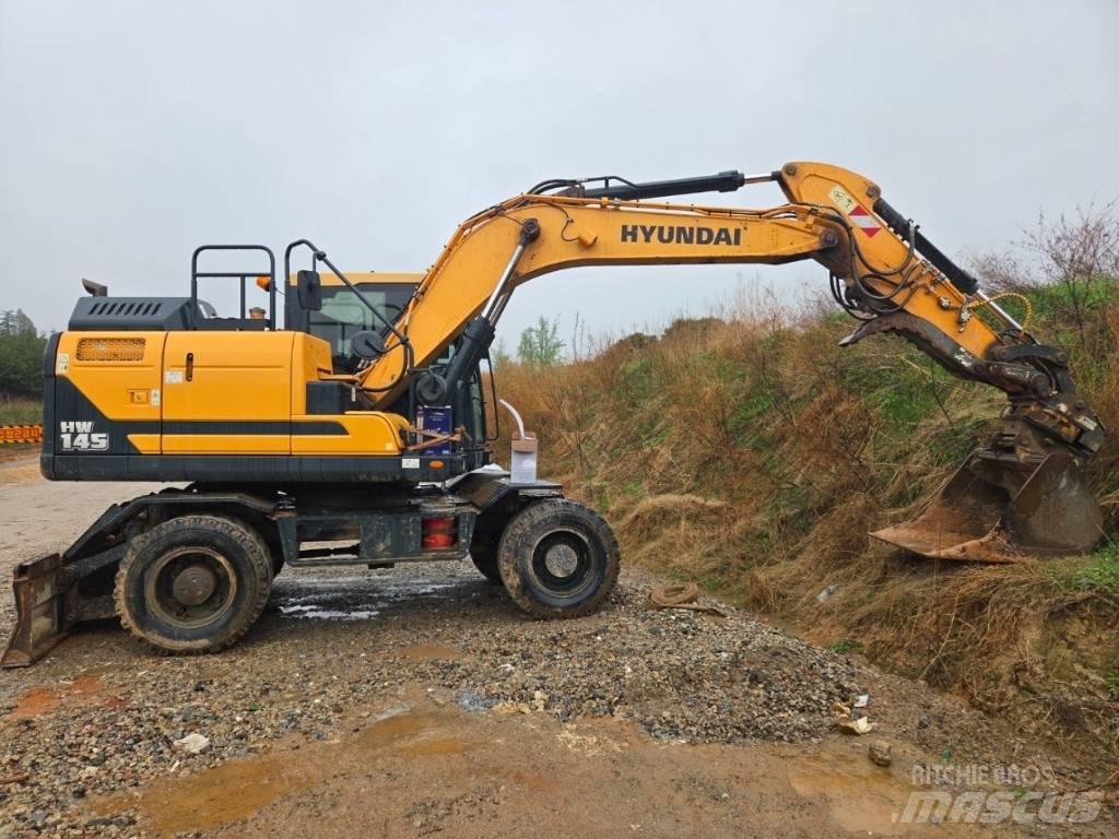 Hyundai HW 145  휠 굴삭기