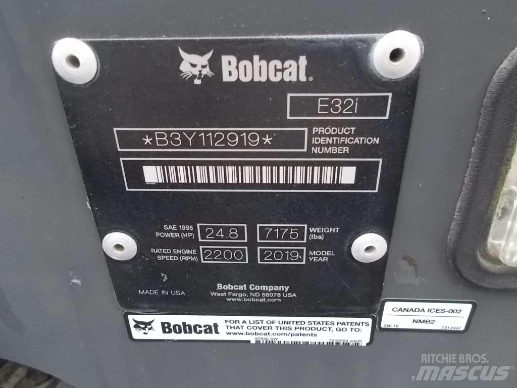 Bobcat E32i 소형 굴삭기 7톤 미만