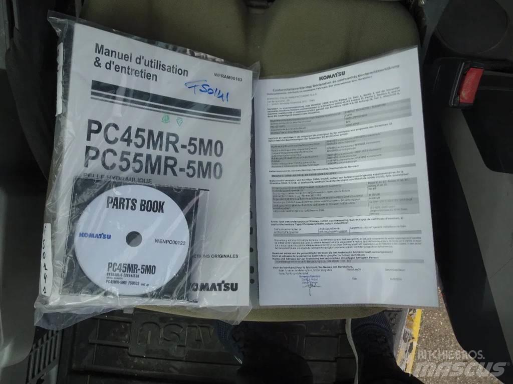 Komatsu PC45MR-5 소형 굴삭기 7톤 미만