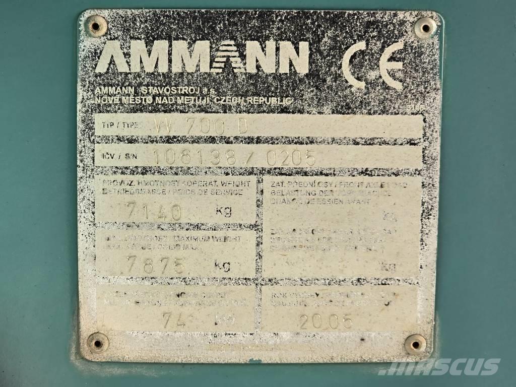 Ammann VV 700 D 콤비 롤러