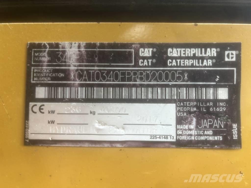 CAT 340 UHD 대형 굴삭기 29톤 이상