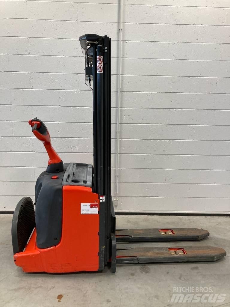 Linde L14P/1169 보행식 리치 지게차