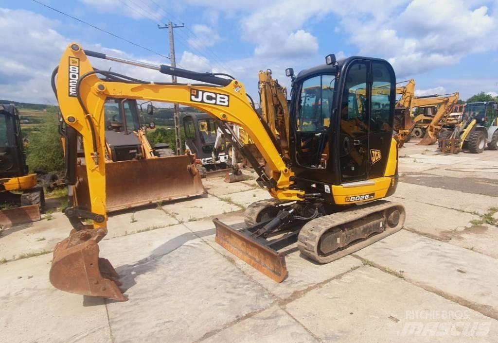 JCB 8026 CTS 소형 굴삭기 7톤 미만