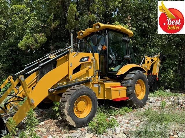 CAT 420 F 백호로더